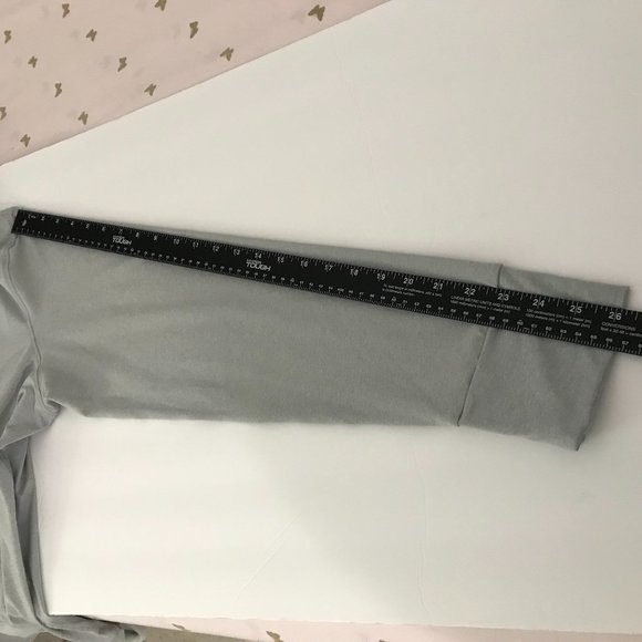 Yogalicious Lux Heather Gray Zip Front Drawstring  Long-sleeve Hoodie Sz XXL - Picture 9 of 16